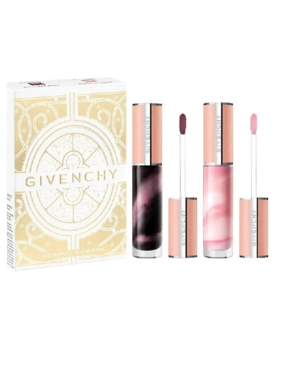 NIB ✅ Givenchy Rose Perfecto Tinted Liquid Balm Duo Set LE 💚NIB, SEALED
